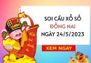 Soi cầu bạch thủ xổ số Đồng Nai ngày 24/5/2023 thứ 4 hôm nay