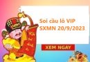 Soi cầu lô VIP SXMN 20/9/2023 hôm nay